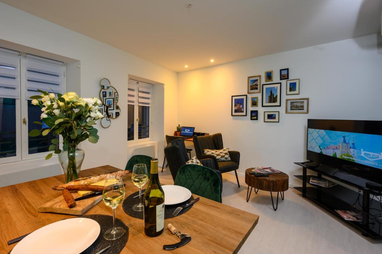 Cozy F2 40M2 Appartement Climatise Chateau Montbéliard Exterior foto